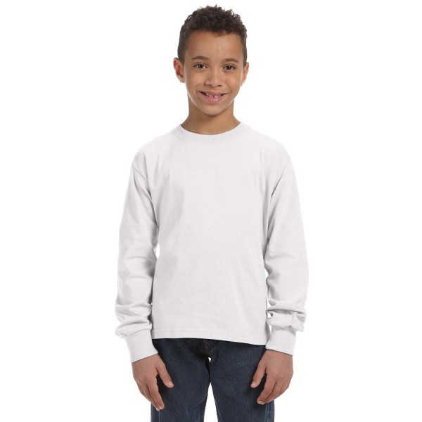 Youth Custom Cotton Long sleeve T-Shirt UNISEX