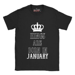 Kings are born in January shirt | Capricorn t-shirt | Aquarius shirt 